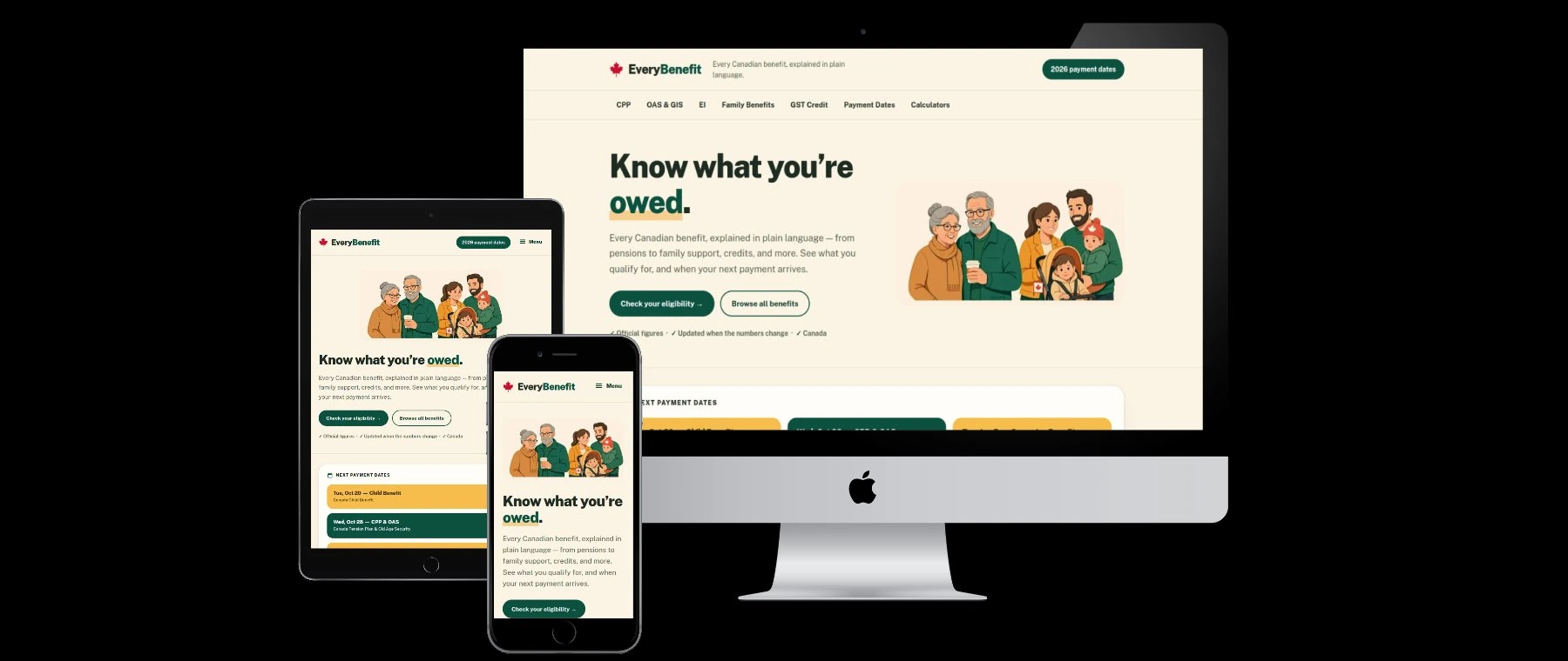EveryBenefit website screenshot